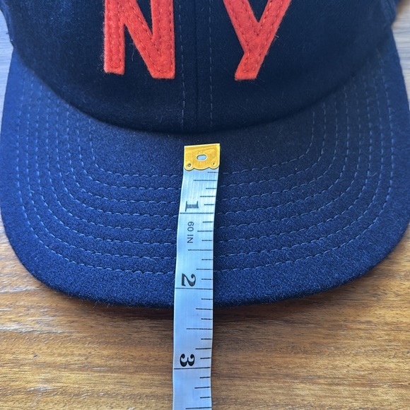 Blue & Orange Felt NY Hat NWOT - Picture 5 of 5